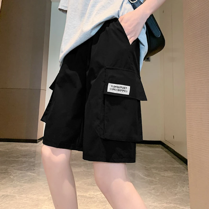 ショートパンツ レディース インス オールマッチ カジュアル シンプル 優しい スポーティ ウルジャン 原宿 ティーンズ ヤング Kpop 夏 フェミニン ユニセックス シック バギー 無地