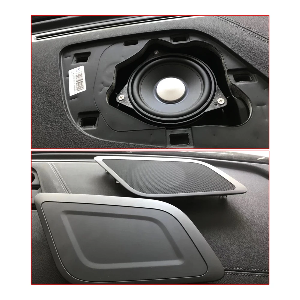 Car center console speaker cover For BMW F20 series high quality dashboard audio horn decoration loudspeaker horn casing sticker