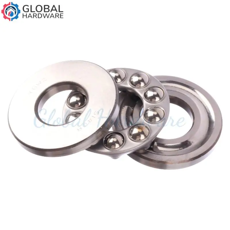 Mini Axial Ball Flat Washers Thrust Bearing 51408 Compatible with Diverse Vehicle Models, Optimizes Thrust Load Handling Durable