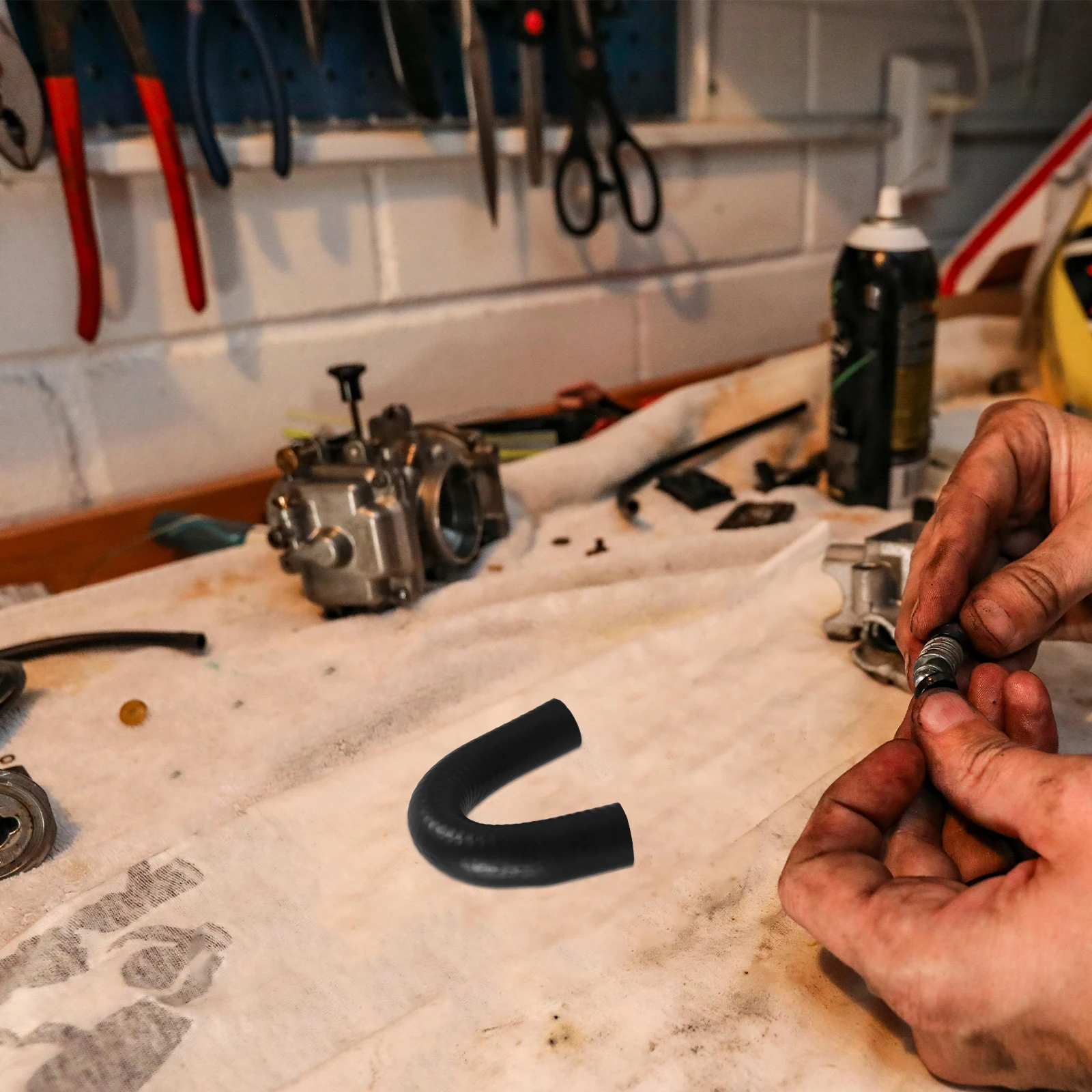 U شكل سخان الأساسية الالتفافية خرطوم المطاط محرك المبرد أنبوب المياه استبدال ملحقات السيارة تركيب سريع عملية مستقرة