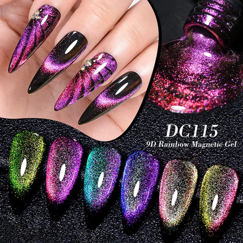 6/4/2 Pcs Set di smalti per unghie in Gel nudo colore Glitter Semi permanente Gel ibrido vernici Base Top Coat Soak Off UV LED kit per Nail Art