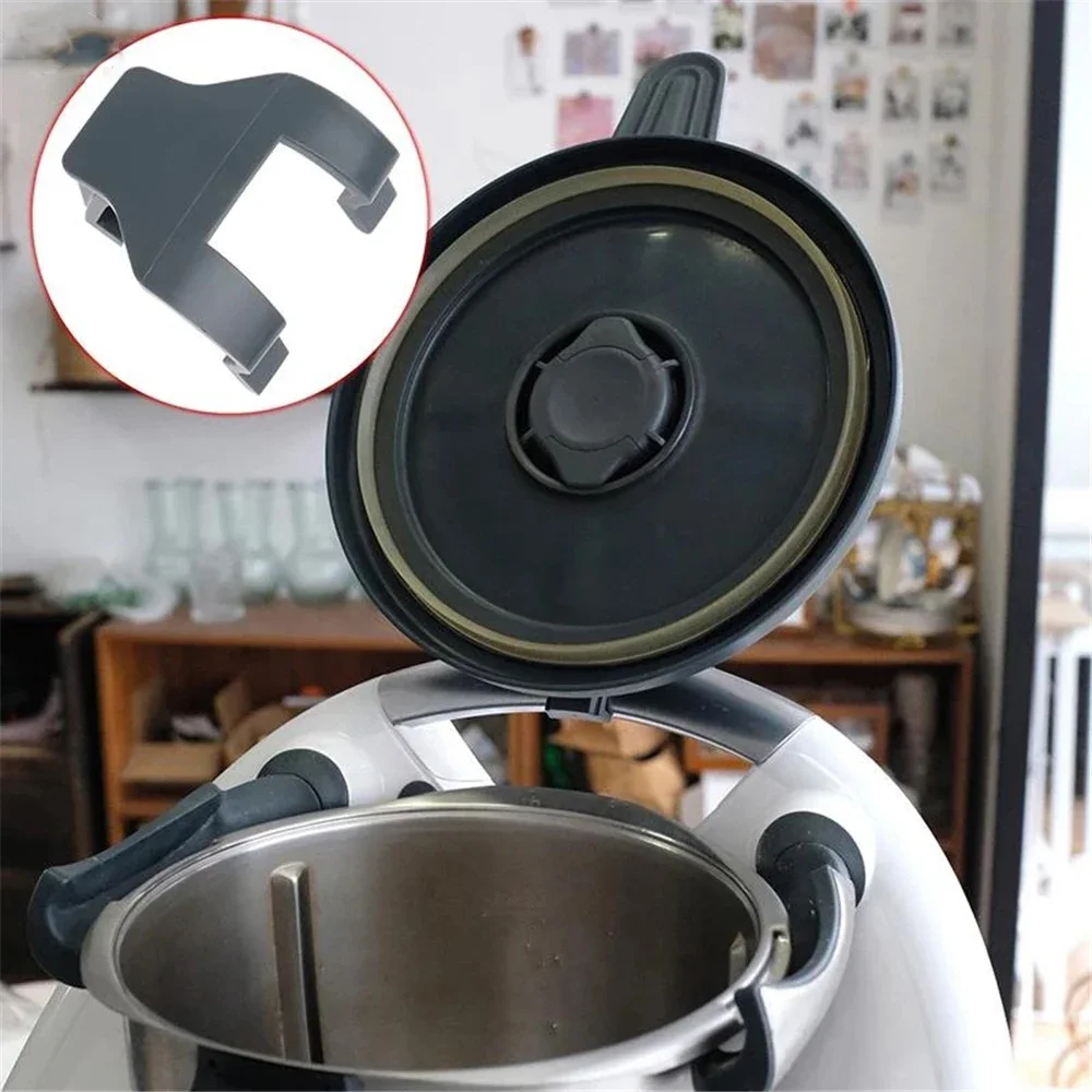 

Lid Holder Pot Clip To Mixing Pot Lid Buckle Attachment for Thermomix TM6 TM5 TM31 Handle Holder