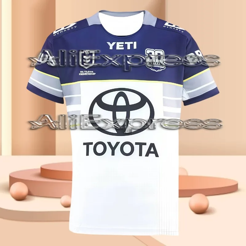 

Rugby Jersey Clothes Player Men Cowboys Team Train T Shirt Sportswear Team Tee 2025 Mens Nrl Home Top New Hot，Moto T