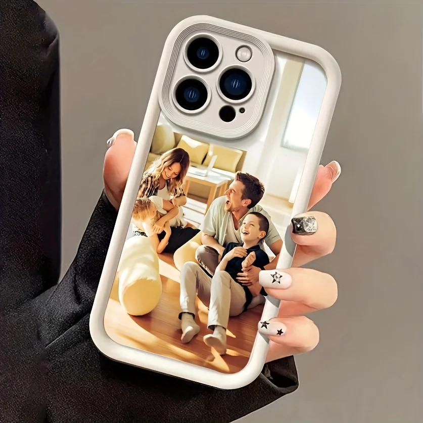 حافظة مخصصة لهاتف آيفون 17 16 15 14 13 12 11 Pro Max 12 Mini 13 Mini SE 2020 2022 Air XS XR 7 8 Plus 16e 17 غطاء صور هوائي