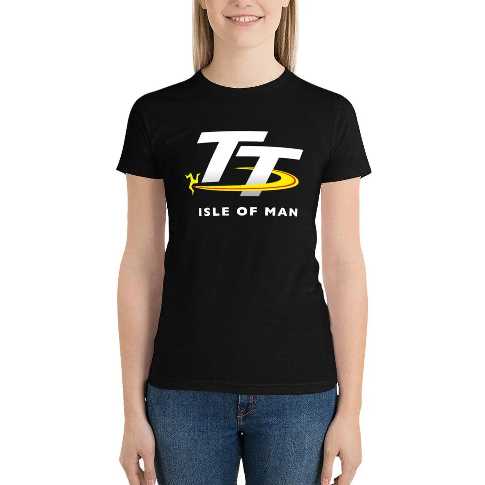 Isle Of Man Tt Races 7 T-Shirt Vrouwelijke Tops Kawaii Kleding Shirts Grafische T-Shirts Ariat Shirts Voor Vrouwen