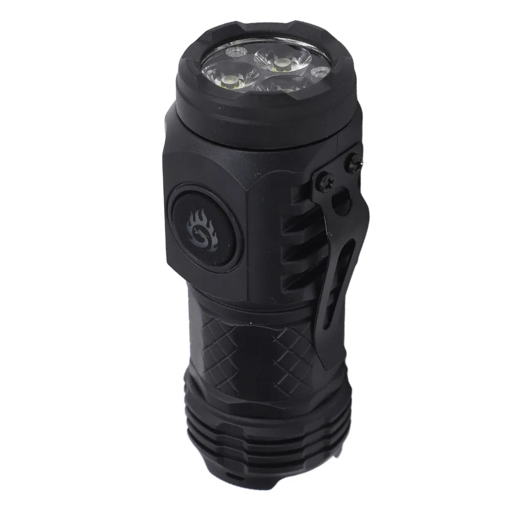 Durable Mini LED Flashlight Multiple Modes Super Bright Long Range Flashlight Rechargeable Flashlight Camping