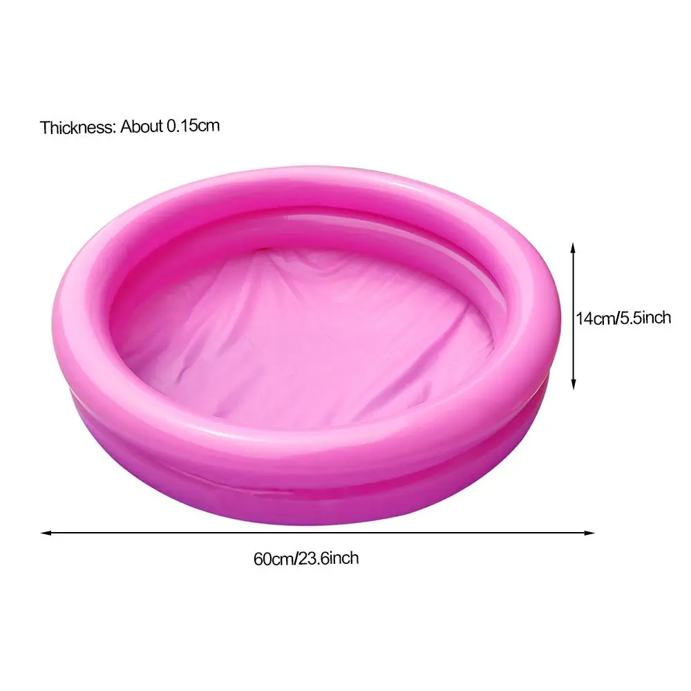 Nouveau pour 0-3Y jardin pataugeoire bassin rond piscine gonflable enfants plein air Sport jouets aquatiques