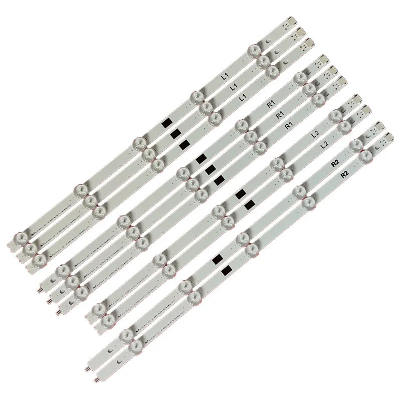 Tira CONDUZIDA para LC420DUE 42LN5400 42LA6200 6916L-1385A 6916L-1386A 6916L-1387A 6916L-1388A 10 PCS R1 L1 R2 L2 42LN610S
