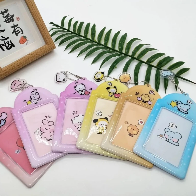 BT21 idol RJ Shooky Man Chimmy  Cooky Creative Personality Animation Peripheral Card Set Secondary Cartoon Storage Set Gift