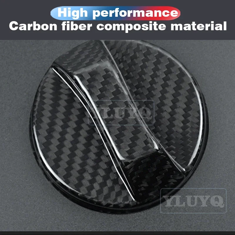 

For Kia K3 Real Hard Carbon Fiber Freddy Car inner Fuel Tank Cover Accessories Stickers tank cap true carbon fiber decorative