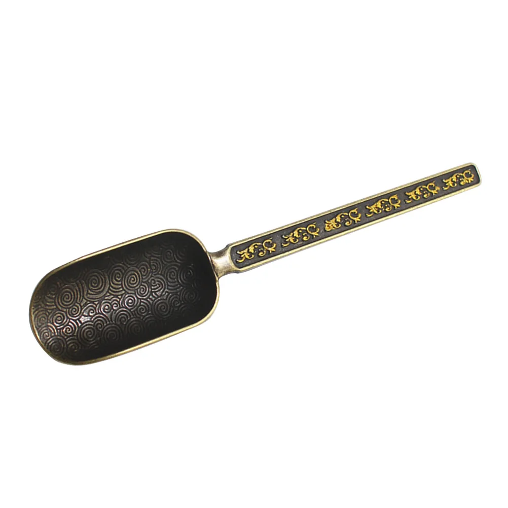 

Teaspoon Teaspoons Measuring Copper Seasoning Accessories Scoop Measure for Loose Scoops Metal Scooper Selector