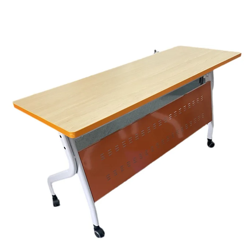 

Flap table, conference tutoring class training table, training institution, art calligraphy strip table, desk and chair