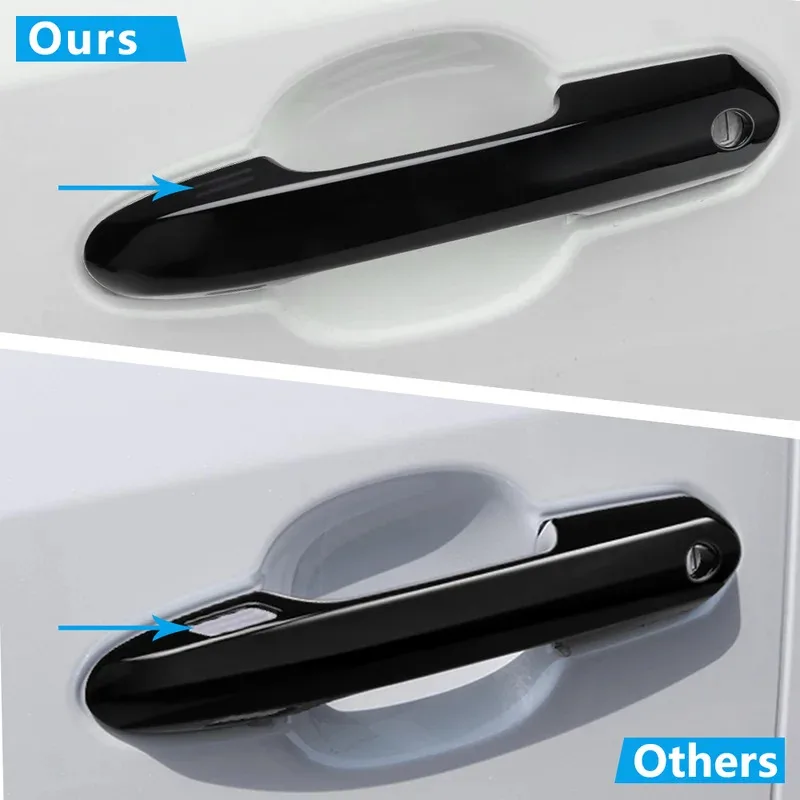 

Car Door Handle Trim Covers for Toyota Highlander 2020-2024 For Toyota Rav4 2018-2025 No Adhesive