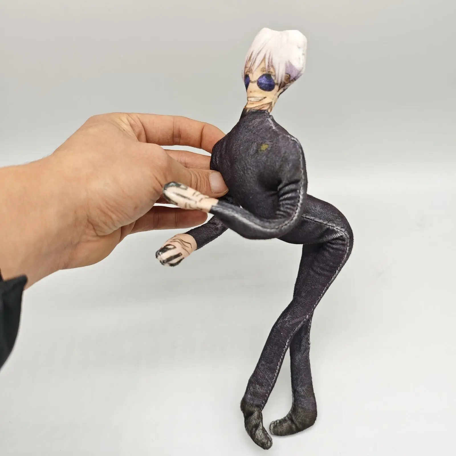 Action Figure Jujutsu Kaisen Puppet Spoof Maumet Satoru Gojo Abstract Plaything Skeleton Modelling Anime Gift