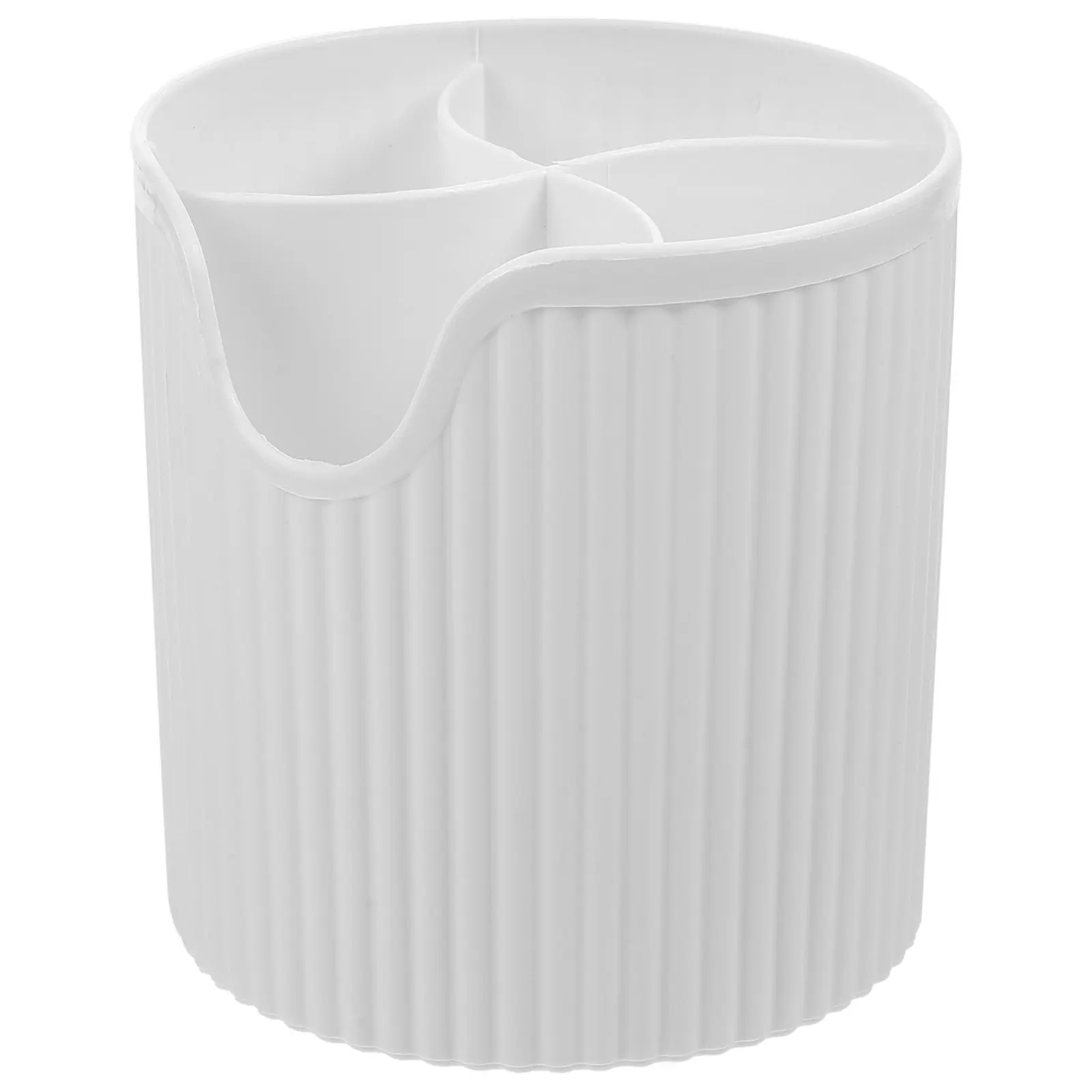 Premium Make-up Pinsel Organizer mit Großer Öffnung Desktop-Halter für Make-up Stifte Eyeliner Nagelkunst-Zubehör Kompakter Schminktisch-Organizer