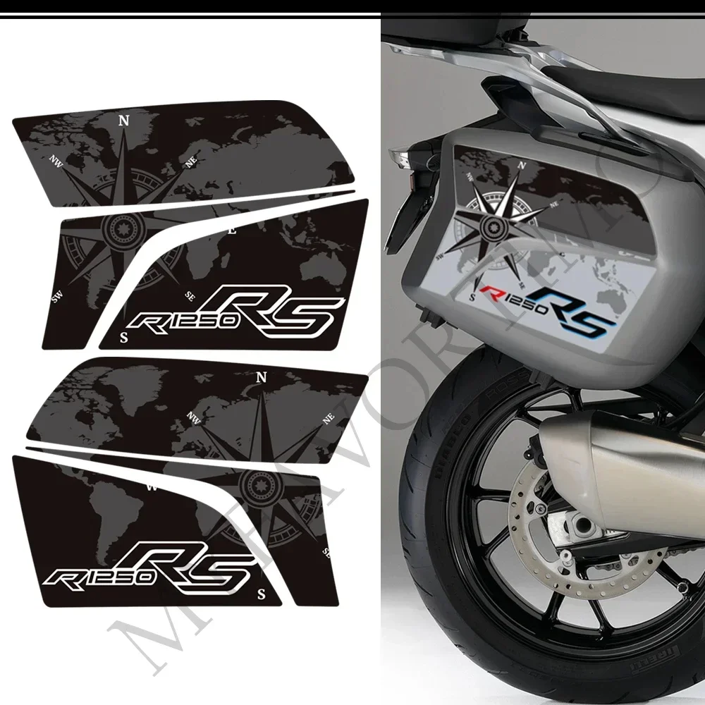 Stiker Motor สำหรับ BMW R1250RS R 1250 RS R1250 decals Fender FENDER Fender TANK Protector Trunk Trunk panniers เคส