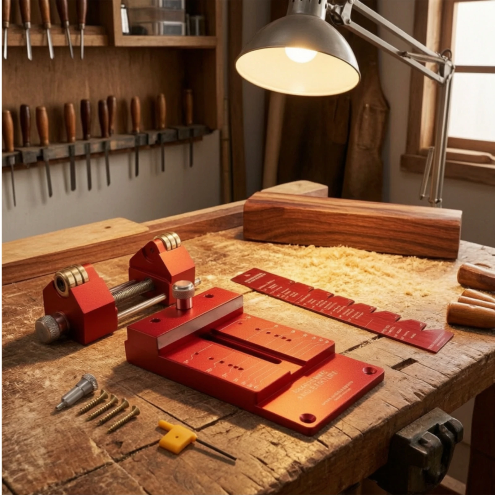 Sharpening Jig with Angle Gauge Precision Honing Guide with Angle Gauge Carving Tool Sharpening Jig Accurate Tool Heavy Duty