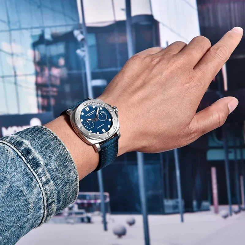 PAGANI DESIGN 41MM New Men\'s Watches Luxury Automatic Mechanical Watch For Men 100M Waterproof Stainless steel Wrist Watch Men 