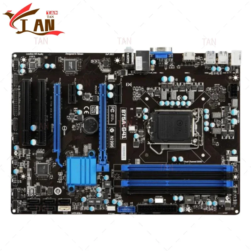 

Для MSI B75A-G41 материнская плата B75 32 ГБ LGA 1155 DDR3 ATX материнская плата 100% протестирована быстрая доставка TT