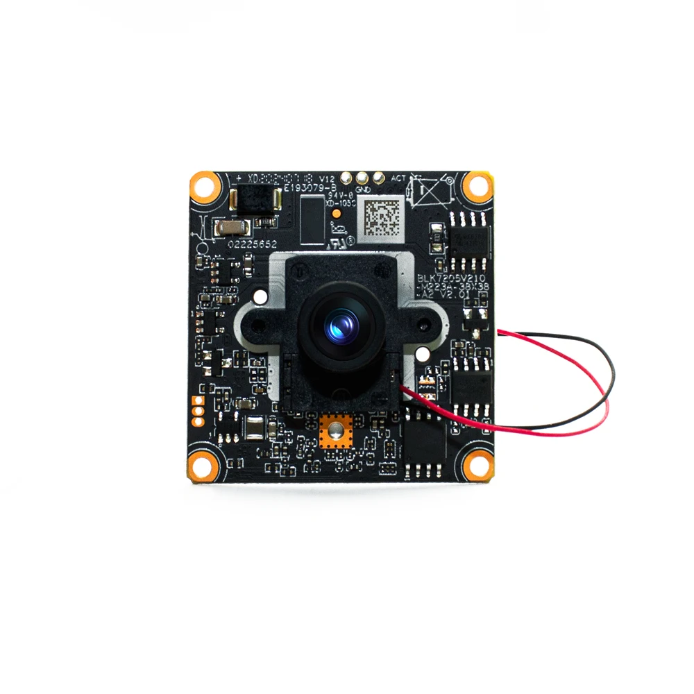 WGWK 3/4/5/8MP DIY IP Camera Module H.265+ CCTV Video Surveillance Low Illumination Webcam Board with 2.1mm Wide Angle Lens