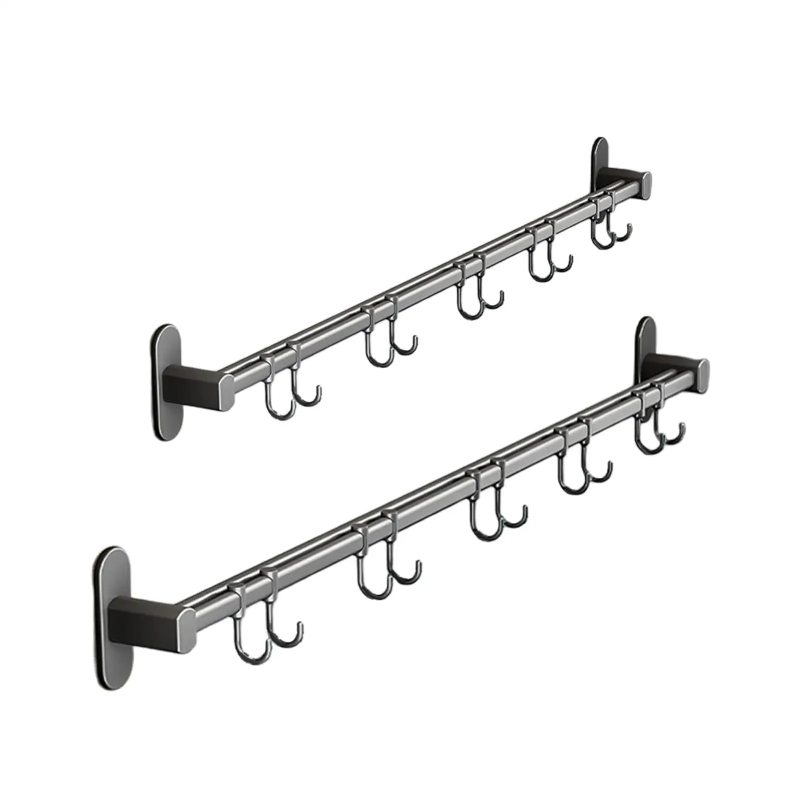 

Современное настенное кухонное решение для хранения посуды и кружек