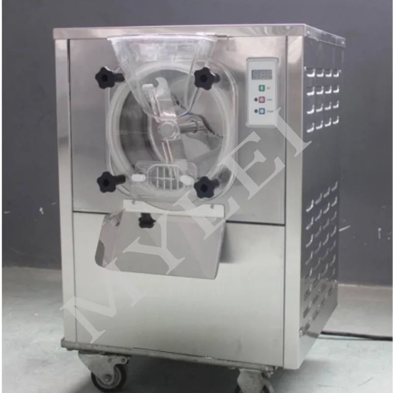 Ice Cream Making Machine Prices Commercial Cylinder Gelato Hard Serve Ice Cream Maker for Business
