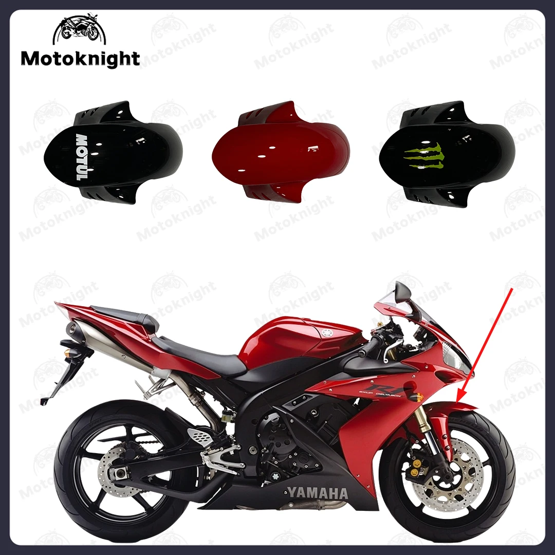 

Fit For Yamaha YZF-R1 YZF R1 2004 2005 2006 ABS Plastic Front Fender Motorcycle Mudguard Replacement Guard‌