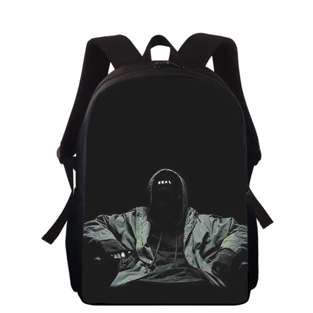 Rapper NF 15” 3D Print Kids Backpack Primary School Bags for Boys Girls Back Pack Students School Book Bags