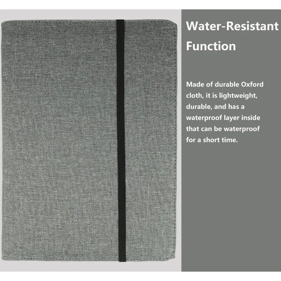 غطاء فوليو متوافق مع حامل بطاقة العمل Rotbook Everlast Fusion متعدد الحجم مقاس A5 مقاس 9.6 بوصة × 7.4 بوصة #4