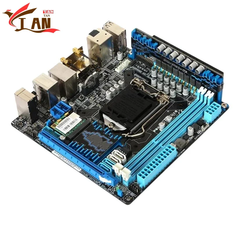 

For P8Z77-I DELUXE Motherboard 16GB PCI-E3.0 HDMI LGA 1155 DDR3 Mini-ITX Z77 Mainboard 100% Tested Fully Work Tan