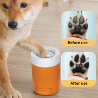 Pet Cat And Dog Foot Washing Cup, Outdoor Cleaning And Beauty Tool, Dog Paw Cleaning, Intelligent Automatic Foot Washing Tool
