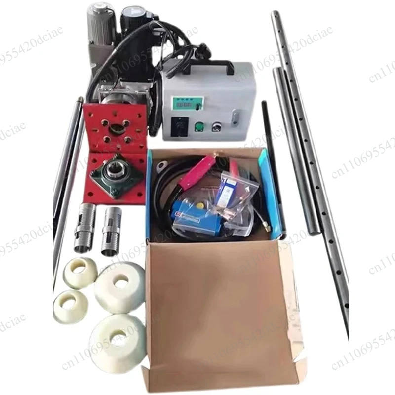 Small automatic tool excavator maintenance, portable boring machine, boring and welding integration