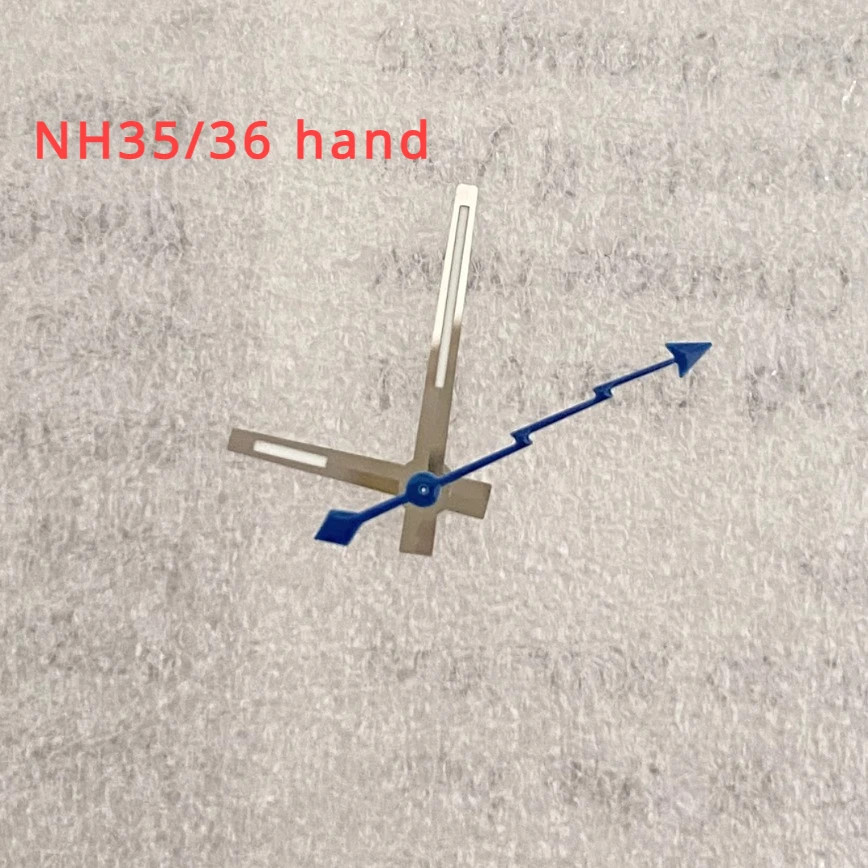 

Watch Accessories Hands Green Luminous Hands Gold Silver Seconds Hands for NH35/36 Movement