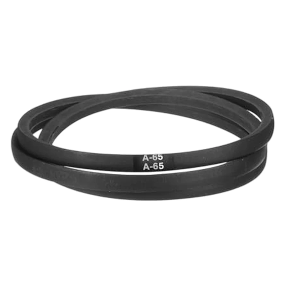 Pair of A654L670 Rubber V Belts 65\\\'\\\' Inner Circumference Designed for Long-Lasting For Power Transmission Performance