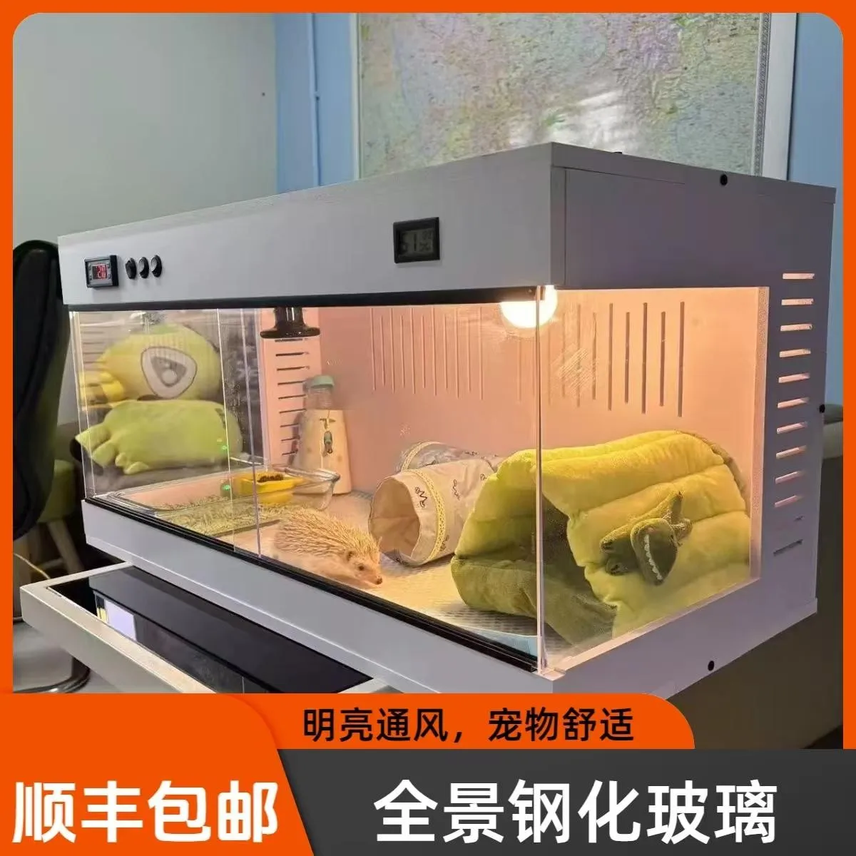 

Climbing pet incubator, turtle winter sleep incubator, palace keeping box, maned lion, lizard, pet, horned frog, reptile