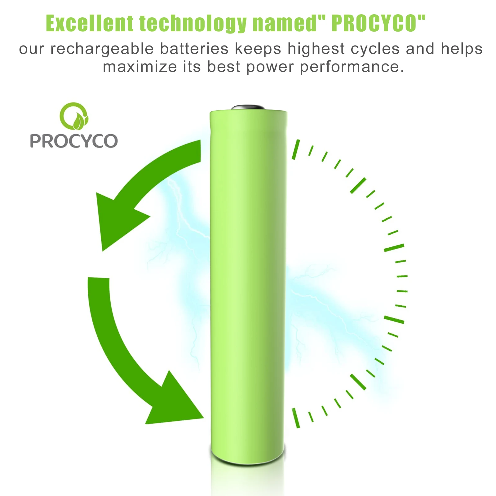 4/6/10/20PC PKCELL 3800mah AAA batteria 1.5V nimh aaa batterie ricaricabili industria Pulsante superiore per luce solare