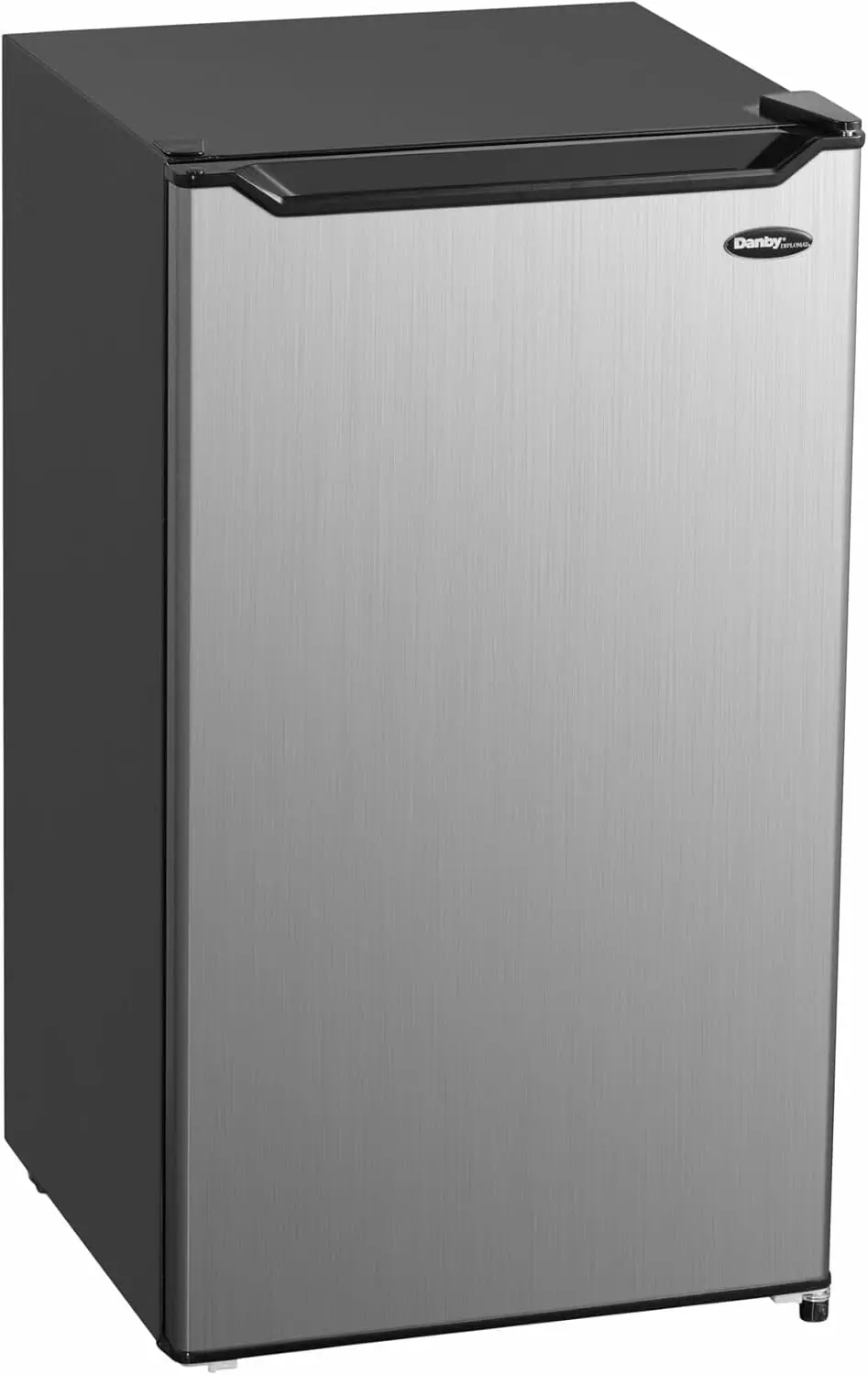 DCR044B1SLM-6 4.4 Cu.Ft. Compact Refrigerator with Chiller-Mini Fridge for Bar, Dorm, Basement, Den, Kitchen,