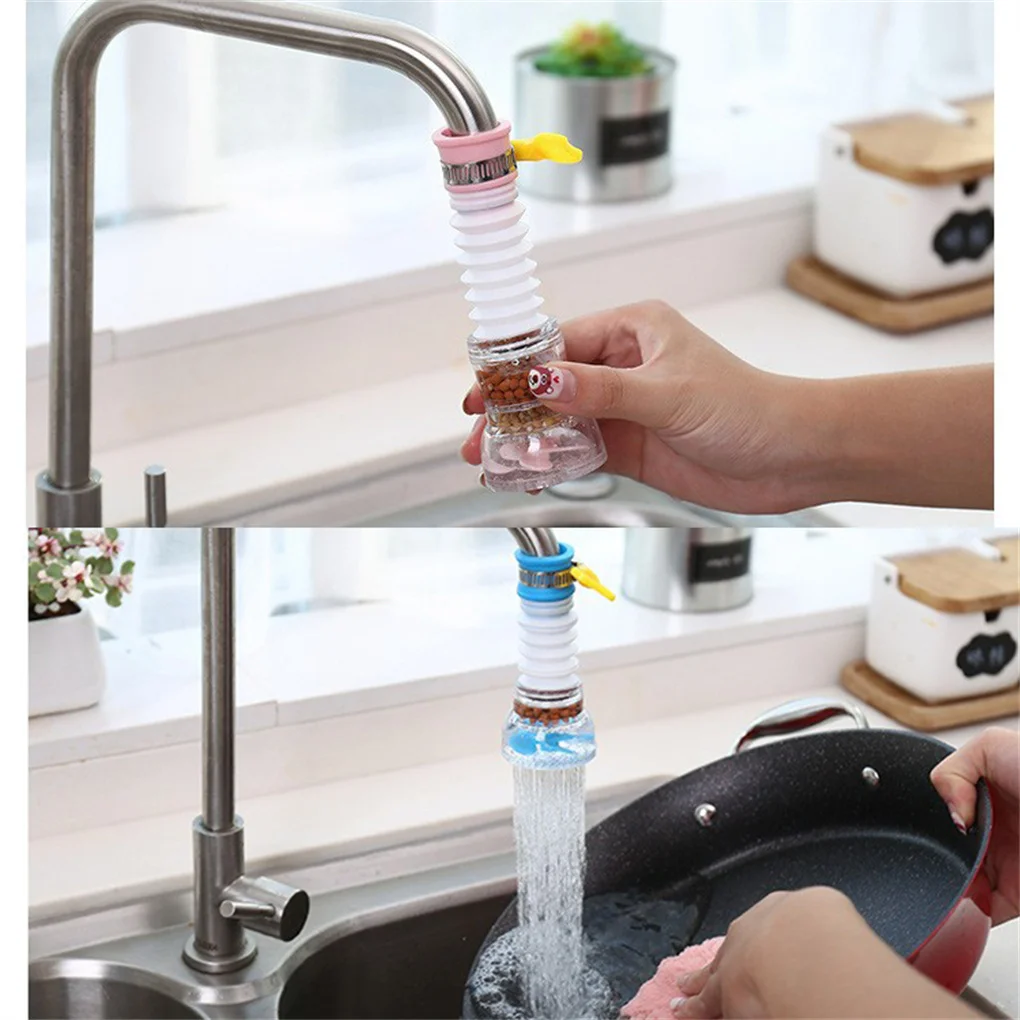 Kitchen Faucet Aerator Sprayer Water Tap Diffuser Nozzle with Fan