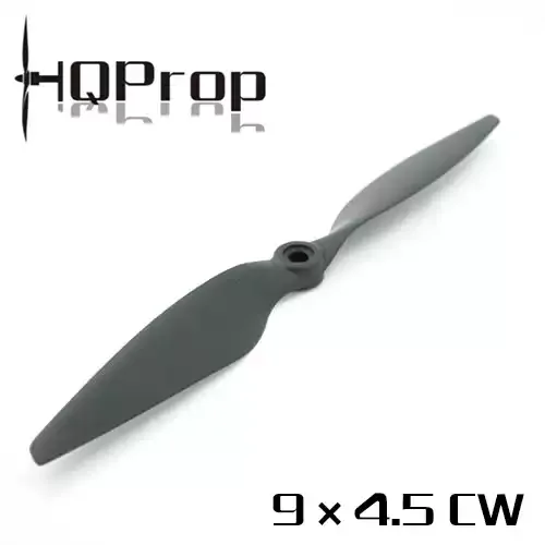HQProp 9X4.5 9 Inch 3-Blade Glass Fiber Nylon Pusher Propeller Single Pack Multirotor FPV Drone Blades