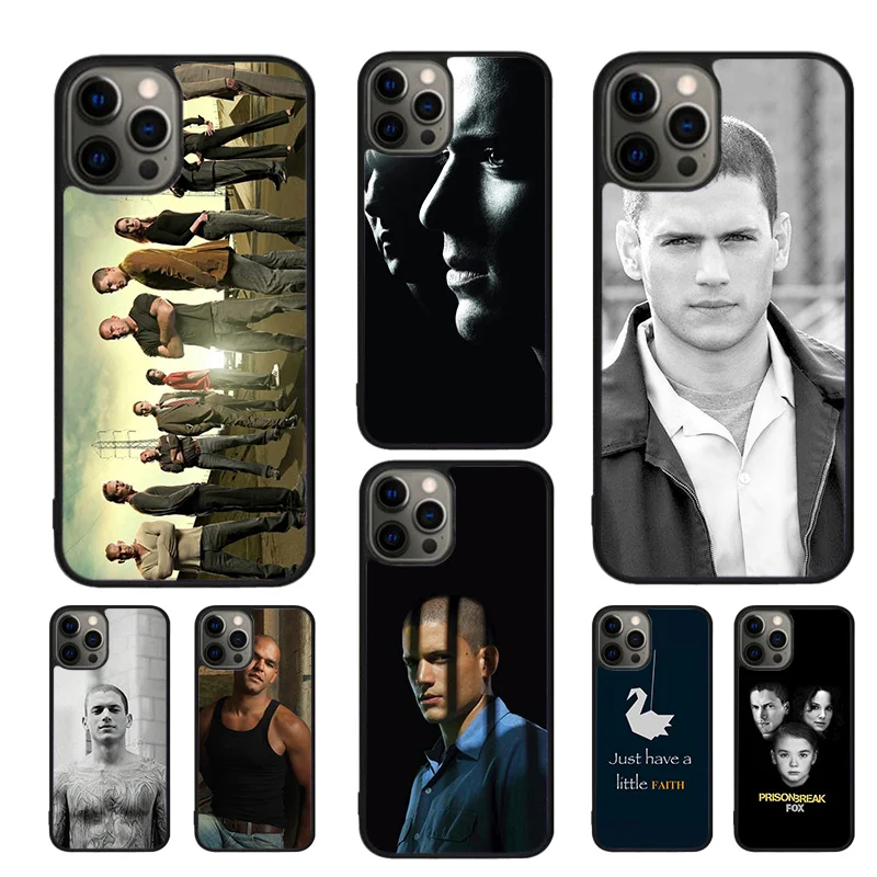 Prison Break Phone Case For for iPhone 16 15 14 11 12 13 Pro  XR XS MAX Plus coque Cover Shell