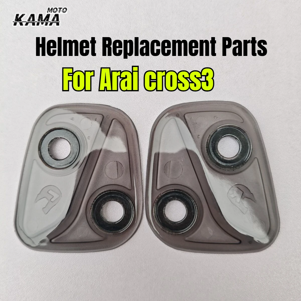 

Комплект для модификации мотоциклетных шлемов Arai Cross3: защитная накладка на визор, основание для визора, аксессуары без прижимной пластины для визора.