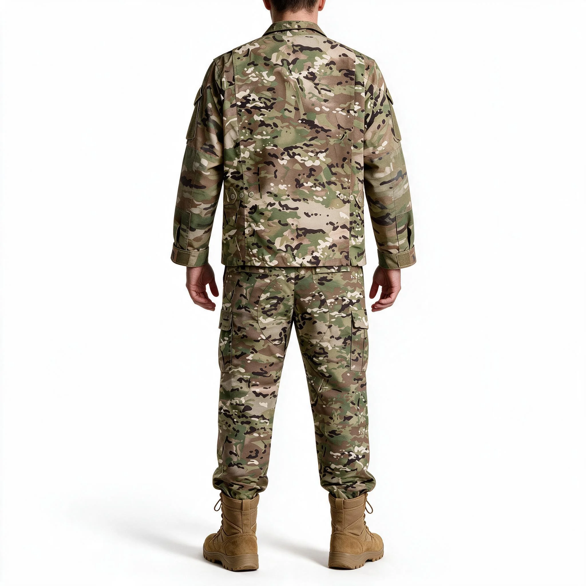 Hunting Uniform Camouflage Tactical Suit Men Outdoors Training Hiking Shirt Coat Pant Set Outdoor Camouflage Training Clothes