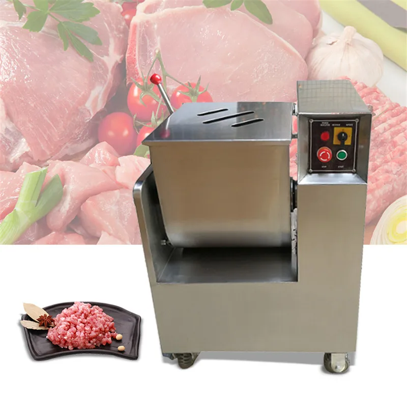 

35KG/Batch Meat Blender Commercial Electric Food Mixing Machine Sausage Mixer Vegetable Stuffing Stirrer Machine