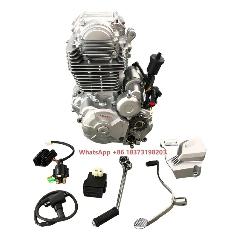 

Oem 300cc Motorcycle Engine 5/6-Speed Sohc Balance Shaft Zonsen Pr250 Pr300 Zongshen 300cc Motorcycle Engine Zs172fmm-5