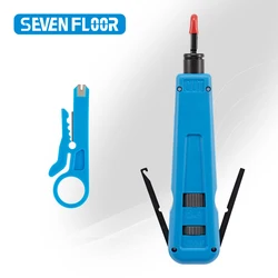 Punch Down Tool  Multi-function Network Cable Tool with Small blue knifel  Tools