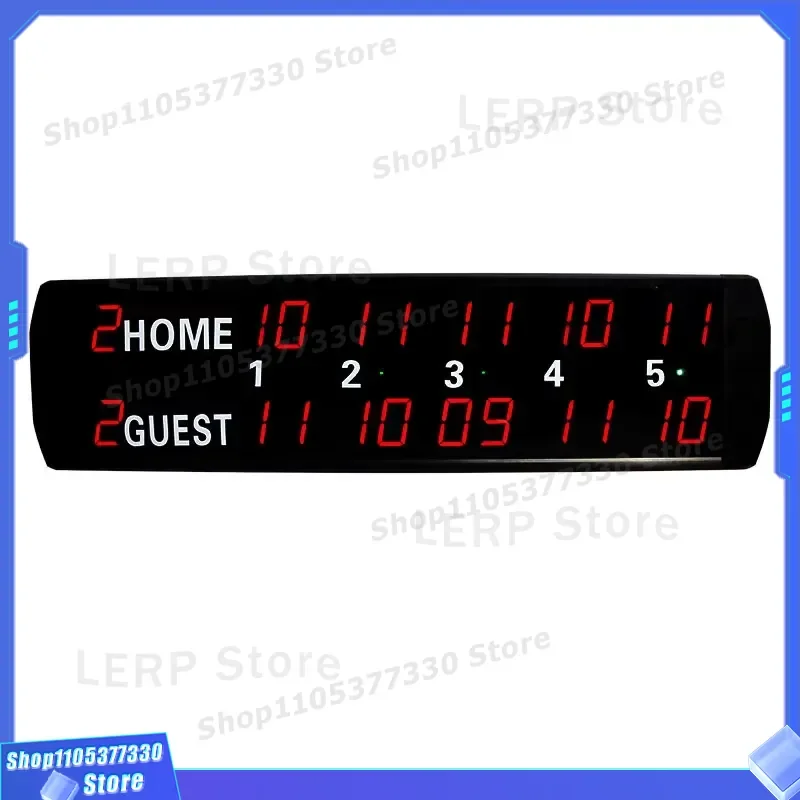 Portable Electronic Digital Scoreboard 1.8 Inch LED Display for Table Tennis Badminton Indoor Game Counter Light Emitting