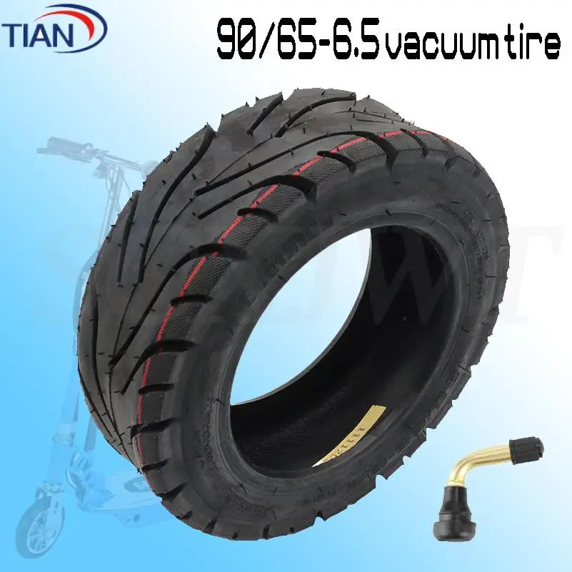 

11 inch electric scooter modified with vacuum tires, high-quality 90/65-6.5 thick tubeless tires