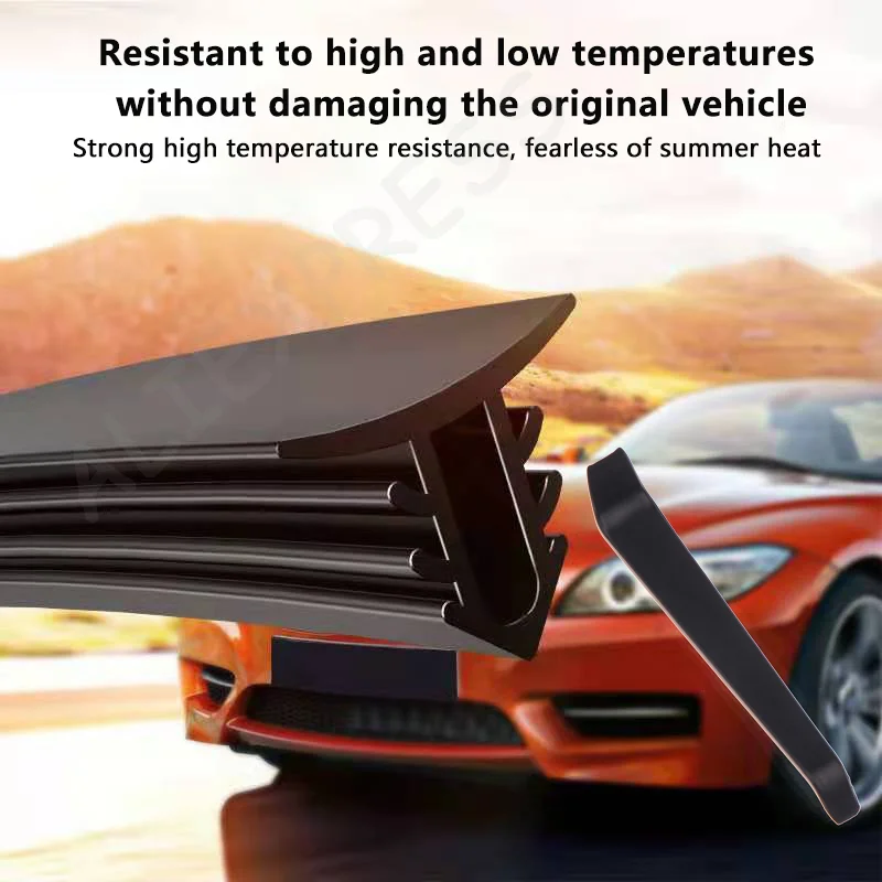 

DIY Car Sealing Strips with Rubber Seal Stickers for Automobile Decoration