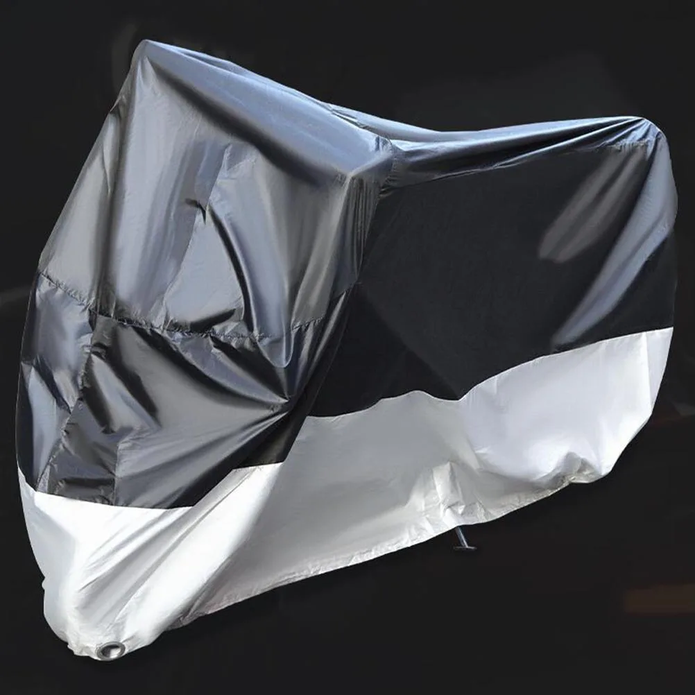 1 قطعة غطاء دراجة نارية متين مقاوم للماء واقية من الشمس حماية مكافحة الصدأ قشر الطلاء طويلة الأمد غطاء دراجة نارية المأوى #4