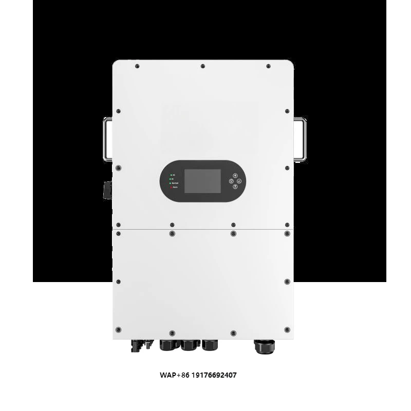 Solar Inverter Hybrid Inverter 3 Phase High Voltage 30kw 40kw 50kw ‘Mppt Wall-mounted Off Grid Inverter IP65